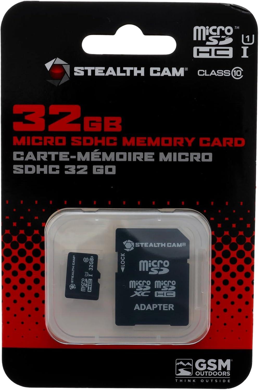 image:imageSTEALTH CAM SD Card HighSpeed Data Transferring Storage Game Trail Hunting Scouting Photo Video Recording Cameras SDHC 16GB SD Memory Card32GB MicroSD Card