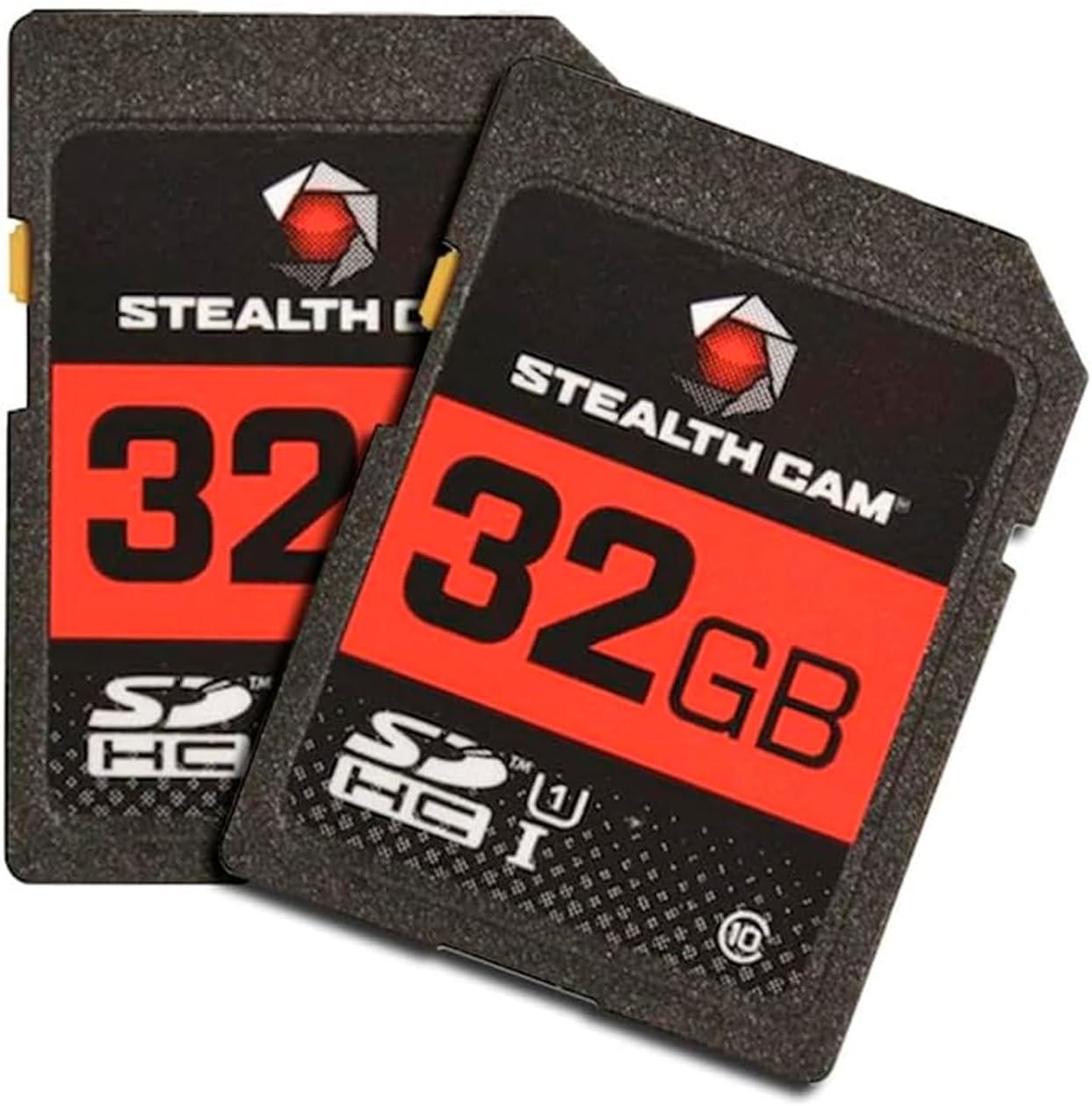 image:imageSTEALTH CAM SD Card HighSpeed Data Transferring Storage Game Trail Hunting Scouting Photo Video Recording Cameras SDHC 16GB SD Memory Card32GB SD Card 2 Pack