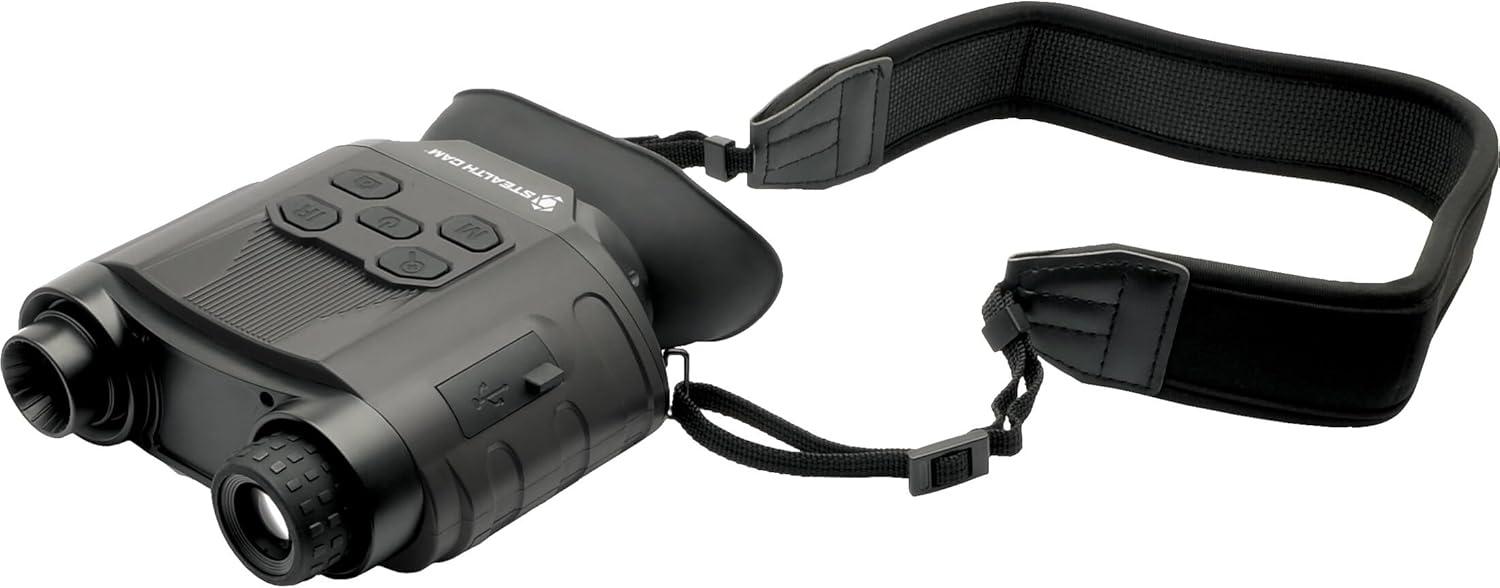 image:imageStealth CAM DNVB F14 InfraRed LED LowLight 13MP Photo amp 640x480 Video Capturing 9X Magnification 440Ft Range Durable Adjustable Digital NV Hunting Binocular