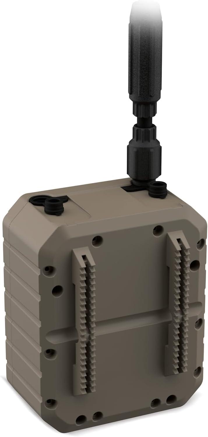 image:imageStealth CAM FieldMAX External Lithium Rechargeable 5000mAh Battery Compatible wTrail Cameras w 12V Battery Jack Insulated Power Cable Locking amp Smooth Adapters 45mm Jack amp USB Cable Included5 000 mAh