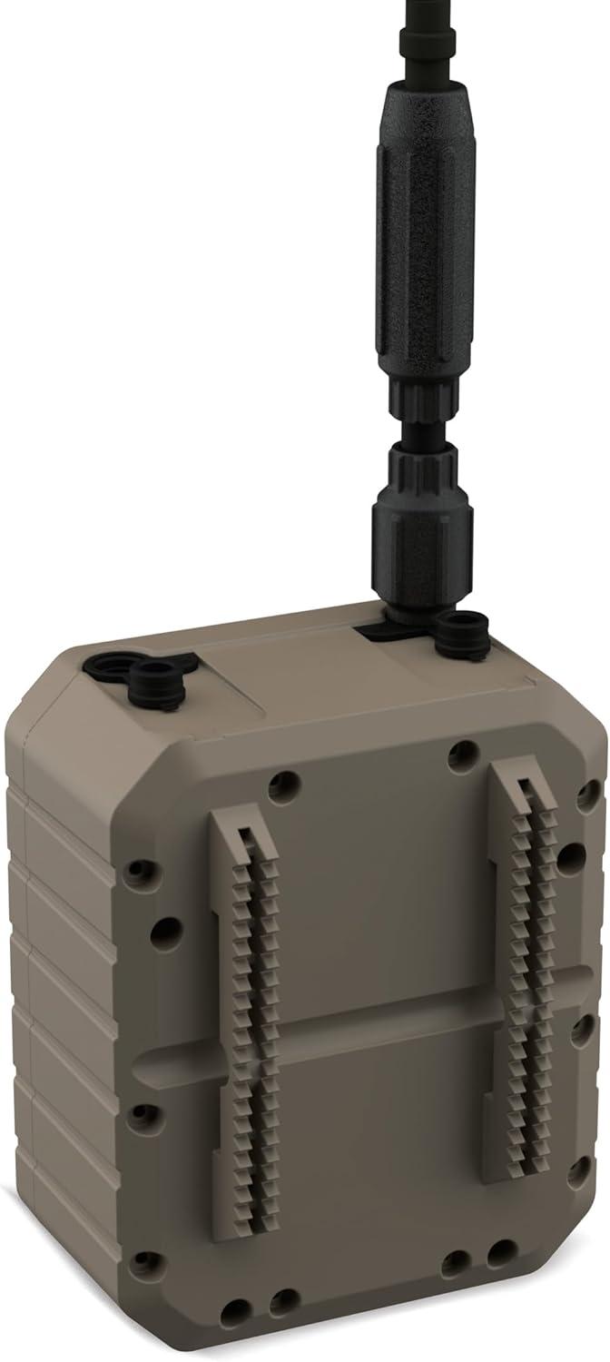 image:imageStealth CAM FieldMAX External Lithium Rechargeable 5000mAh Battery Compatible wTrail Cameras w 12V Battery Jack Insulated Power Cable Locking amp Smooth Adapters 45mm Jack amp USB Cable Included10 000 mAh