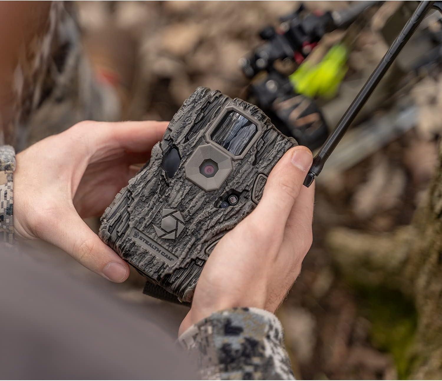 image:imageStealth CAM Fusion XPro Dual Sim 36 MP Photo amp 720P HD Video 04 Sec Trigger Speed Wireless Hunting Trail Camera Available on ATampT amp Verizon1 Count