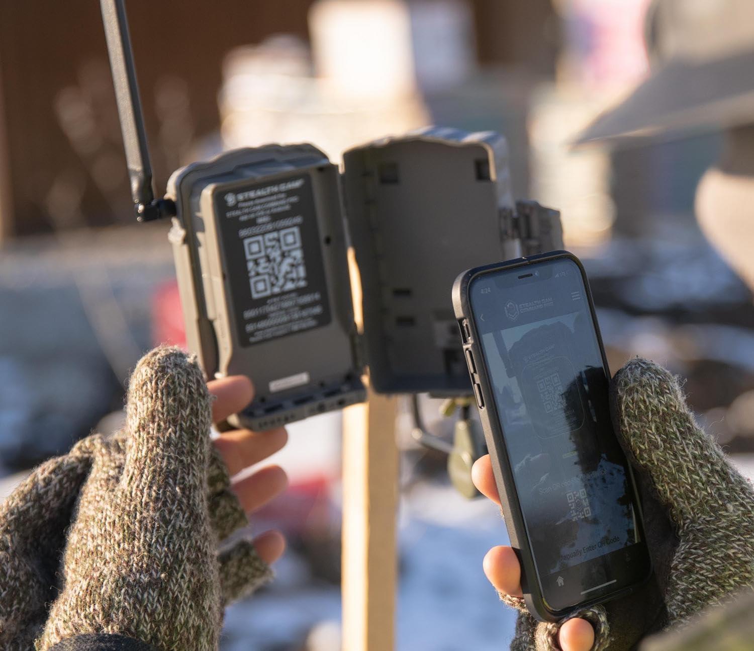 image:imageStealth CAM Fusion XPro Dual Sim 36 MP Photo amp 720P HD Video 04 Sec Trigger Speed Wireless Hunting Trail Camera Available on ATampT amp Verizon1 Count