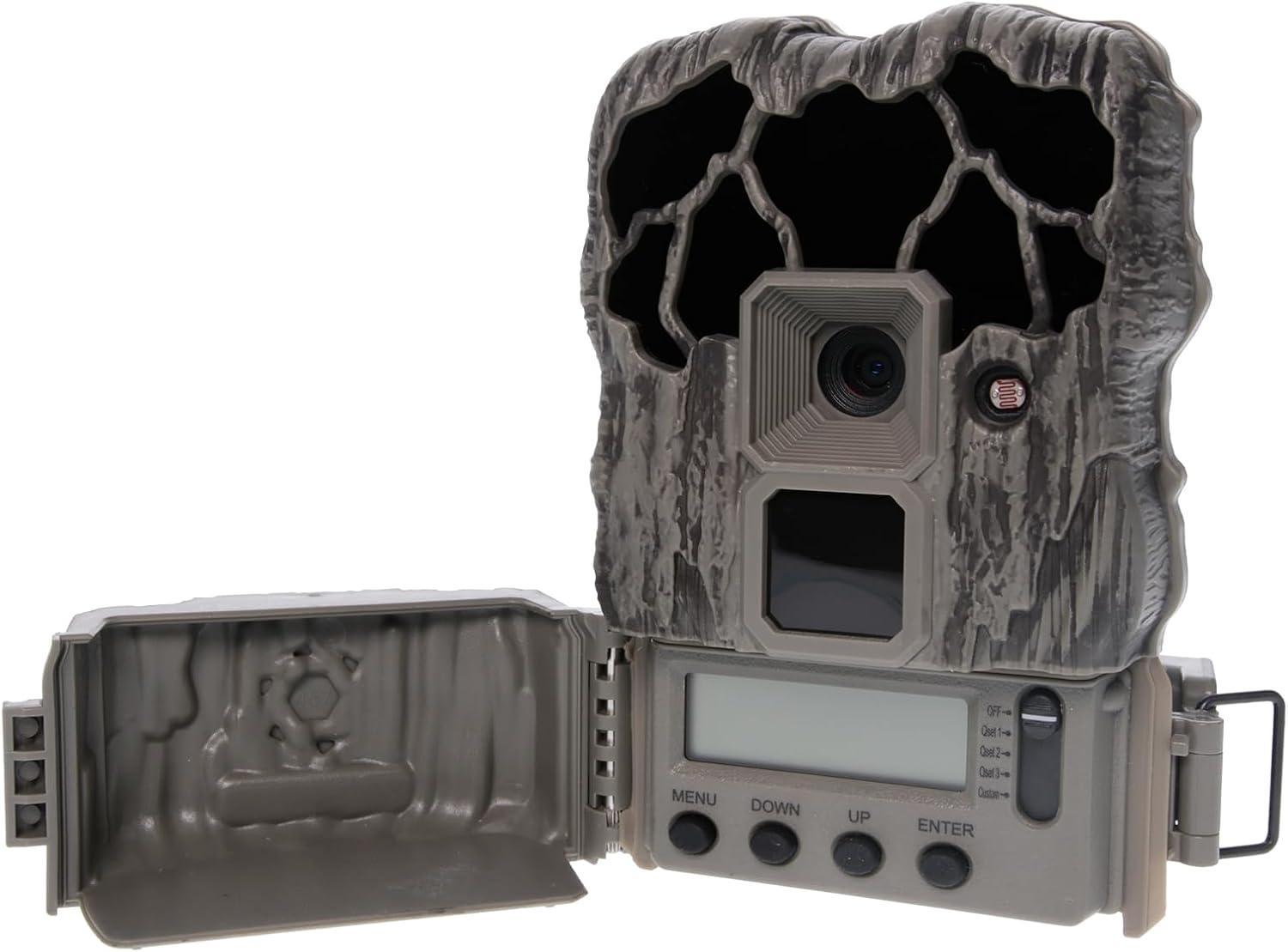 image:imageStealth CAM QS20 20MP Photo amp 720P Video at 30FPS 08 Sec Trigger Speed 80Ft Detection amp IR Range Compact Hunting Trail Camera 32GB SD Card SupportedQS20NG NO GLO Combo Pack with 8 AA Batteries 16GB SD Card
