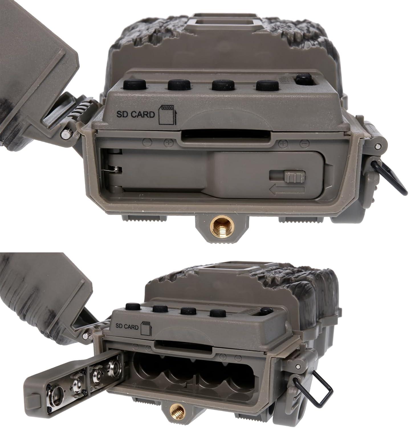 image:imageStealth CAM QS20 20MP Photo amp 720P Video at 30FPS 08 Sec Trigger Speed 80Ft Detection amp IR Range Compact Hunting Trail Camera 32GB SD Card SupportedQS20NG NO GLO Combo Pack with 8 AA Batteries 16GB SD Card
