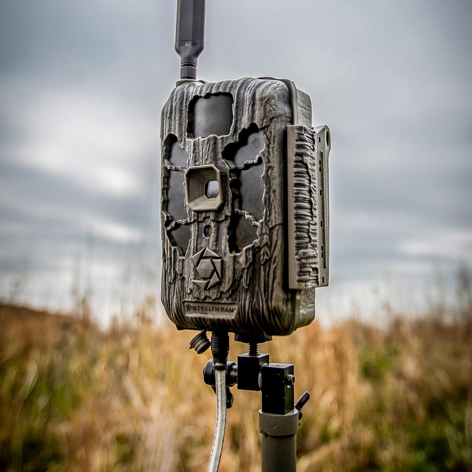 image:imageStealth Cam Deceptor MAX Dual Sim 40MP Photo amp 1440P QHD Video NoGlo LED Hunting Cellular Trail Camera Available on ATampT amp Verizon 2 Pack2 Pack