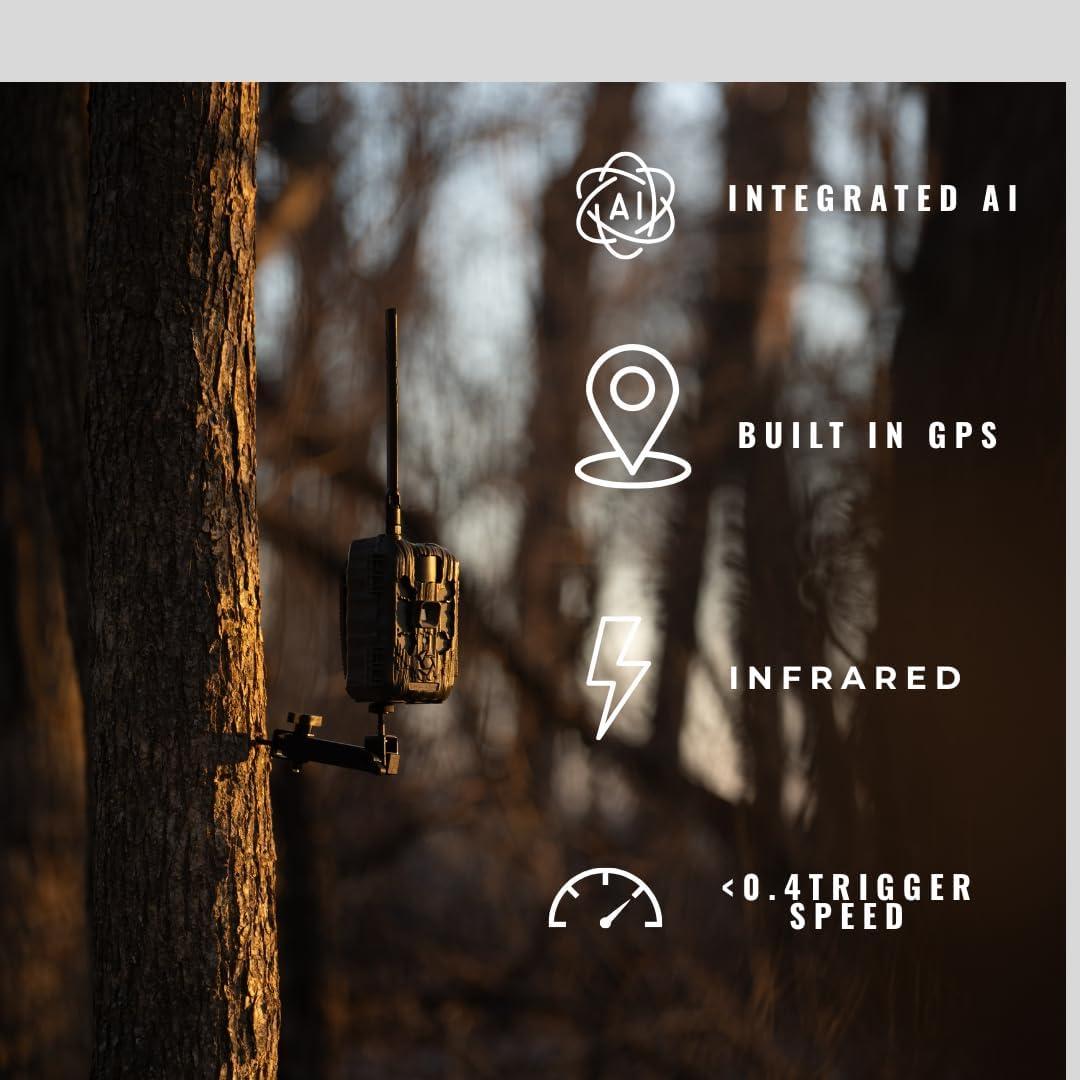 image:imageStealth Cam Deceptor MAX Dual Sim 40MP Photo amp 1440P QHD Video NoGlo LED Hunting Cellular Trail Camera Available on ATampT amp Verizon 2 Pack2 Pack