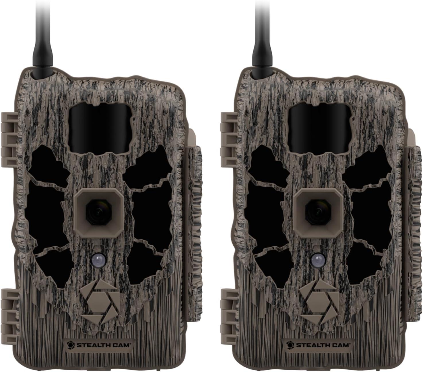 image:imageStealth Cam Deceptor MAX Dual Sim 40MP Photo amp 1440P QHD Video NoGlo LED Hunting Cellular Trail Camera Available on ATampT amp Verizon 2 Pack2 Pack