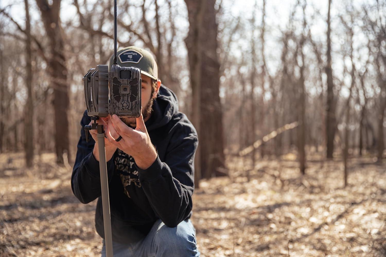 image:imageStealth Cam Deceptor MAX Dual Sim 40MP Photo amp 1440P QHD Video NoGlo LED Hunting Cellular Trail Camera Available on ATampT amp Verizon 2 PackSingle