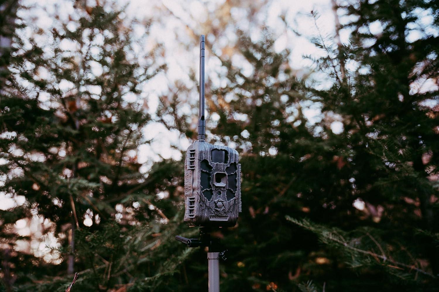 image:imageStealth Cam Deceptor MAX Dual Sim 40MP Photo amp 1440P QHD Video NoGlo LED Hunting Cellular Trail Camera Available on ATampT amp Verizon 2 PackSingle