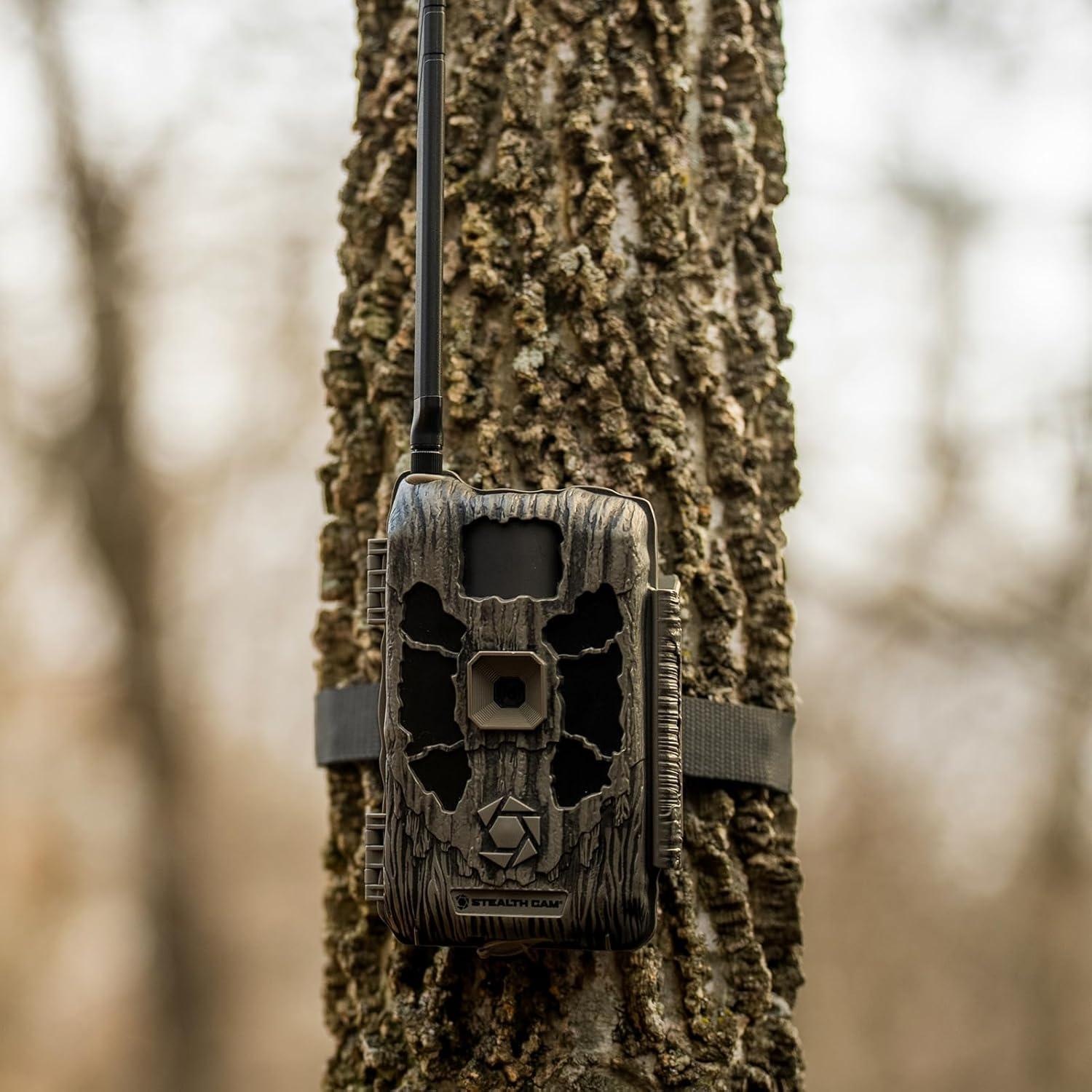 image:imageStealth Cam Deceptor MAX Dual Sim 40MP Photo amp 1440P QHD Video NoGlo LED Hunting Cellular Trail Camera Available on ATampT amp Verizon 2 PackSingle