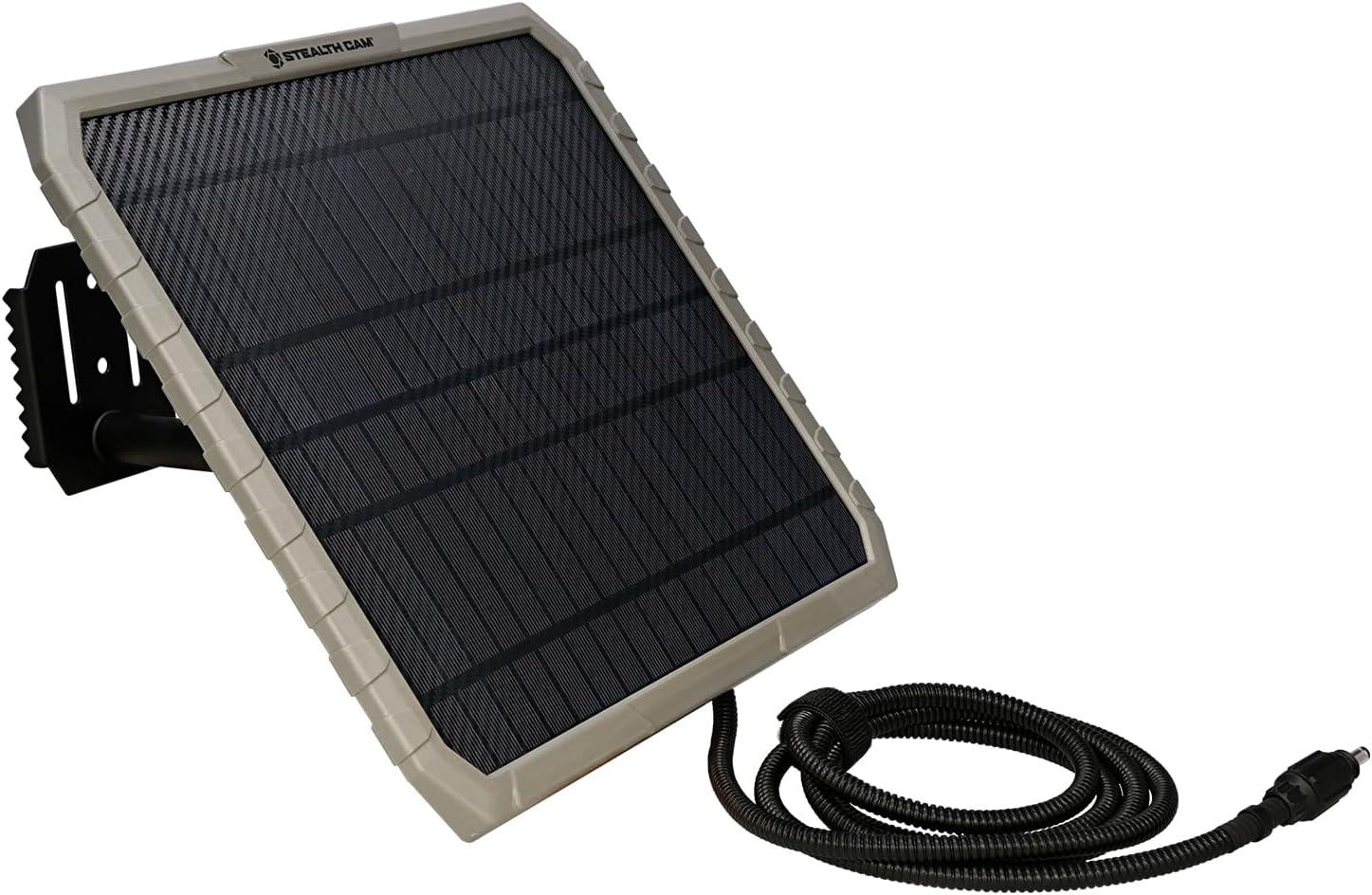 image:imageStealth Cam FieldMax External EX 3000 mAh Solar Battery Pack with 10Inch Solar Panel for Revolver Flashback Deceptor Max and Fusion Max Cellular Trail Cameras3 000 mAh
