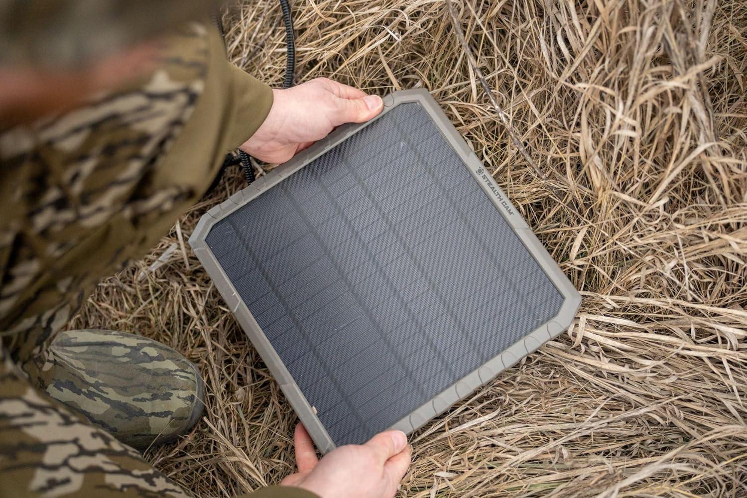 image:imageStealth Cam FieldMax External EX 3000 mAh Solar Battery Pack with 10Inch Solar Panel for Revolver Flashback Deceptor Max and Fusion Max Cellular Trail Cameras10 000 mAh