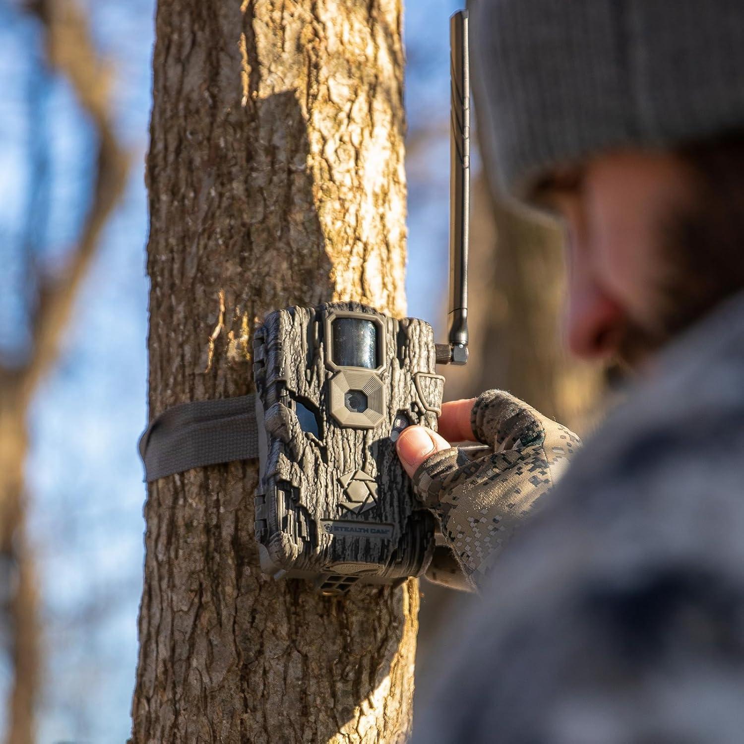 image:imageStealth Cam Fusion MAX Dual Sim 36MP Photo amp 1080P HD Video 035 Sec Trigger Speed AppControl Hunting Cellular Trail Camera Available on ATampT amp Verizon 2 PackSingle