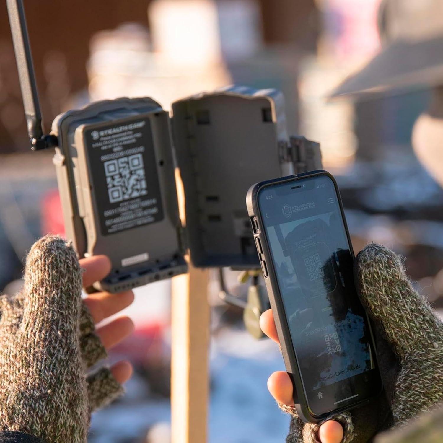 image:imageStealth Cam Fusion MAX Dual Sim 36MP Photo amp 1080P HD Video 035 Sec Trigger Speed AppControl Hunting Cellular Trail Camera Available on ATampT amp Verizon 2 PackSingle