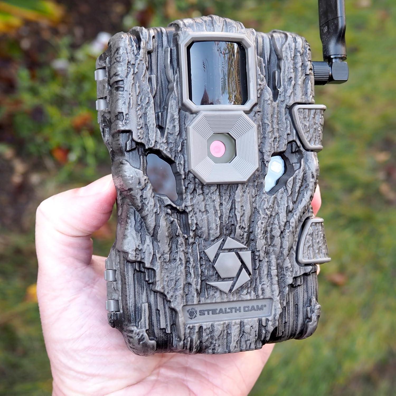 image:imageStealth Cam Fusion MAX Dual Sim 36MP Photo amp 1080P HD Video 035 Sec Trigger Speed AppControl Hunting Cellular Trail Camera Available on ATampT amp Verizon 2 PackSingle