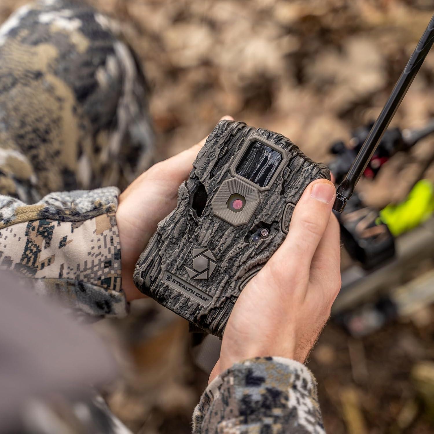 image:imageStealth Cam Fusion MAX Dual Sim 36MP Photo amp 1080P HD Video 035 Sec Trigger Speed AppControl Hunting Cellular Trail Camera Available on ATampT amp Verizon 2 PackSingle
