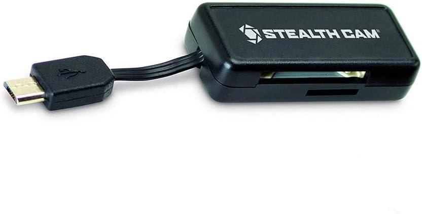 image:imageStealth Cam Micro USB OTG Memory Card Reader for Android Devices Black STCSDCRAND