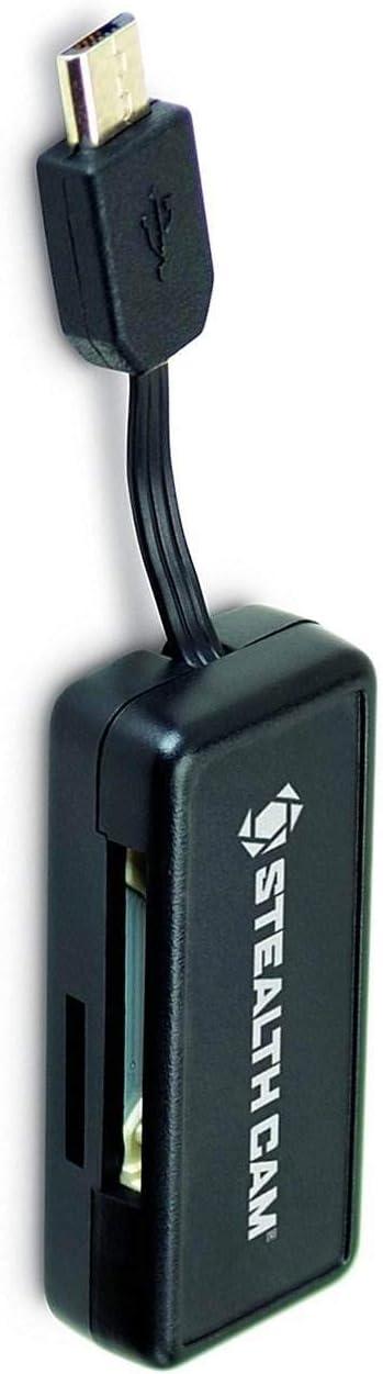 image:imageStealth Cam Micro USB OTG Memory Card Reader for Android Devices Black STCSDCRAND