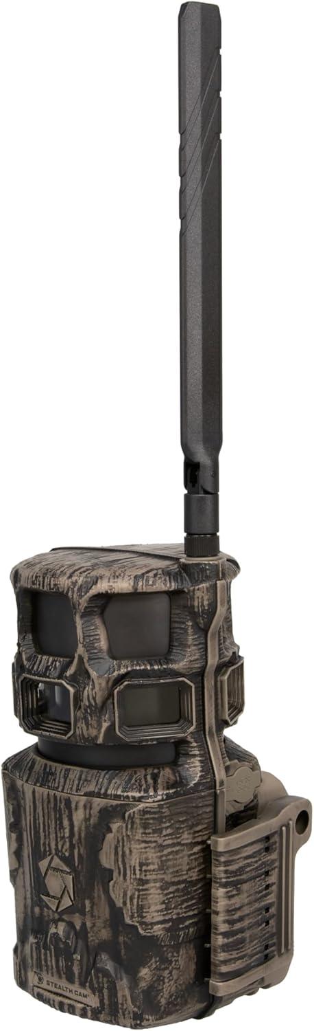image:imageStealth Cam Revolver PRO 40MP Photo 1440P at 30 FPS QHD Video 04 Sec Trigger Speed 360Degree Panoramic View Builtin GPS Hunting Cellular Trail CameraREVOLVER PRO 20