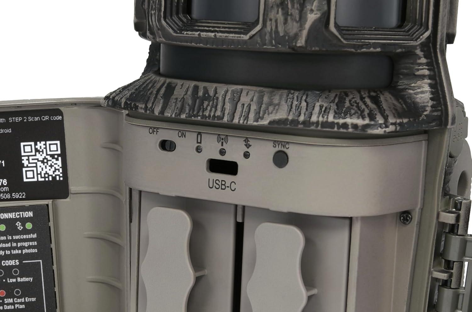 image:imageStealth Cam Revolver PRO 40MP Photo 1440P at 30 FPS QHD Video 04 Sec Trigger Speed 360Degree Panoramic View Builtin GPS Hunting Cellular Trail CameraREVOLVER PRO 20