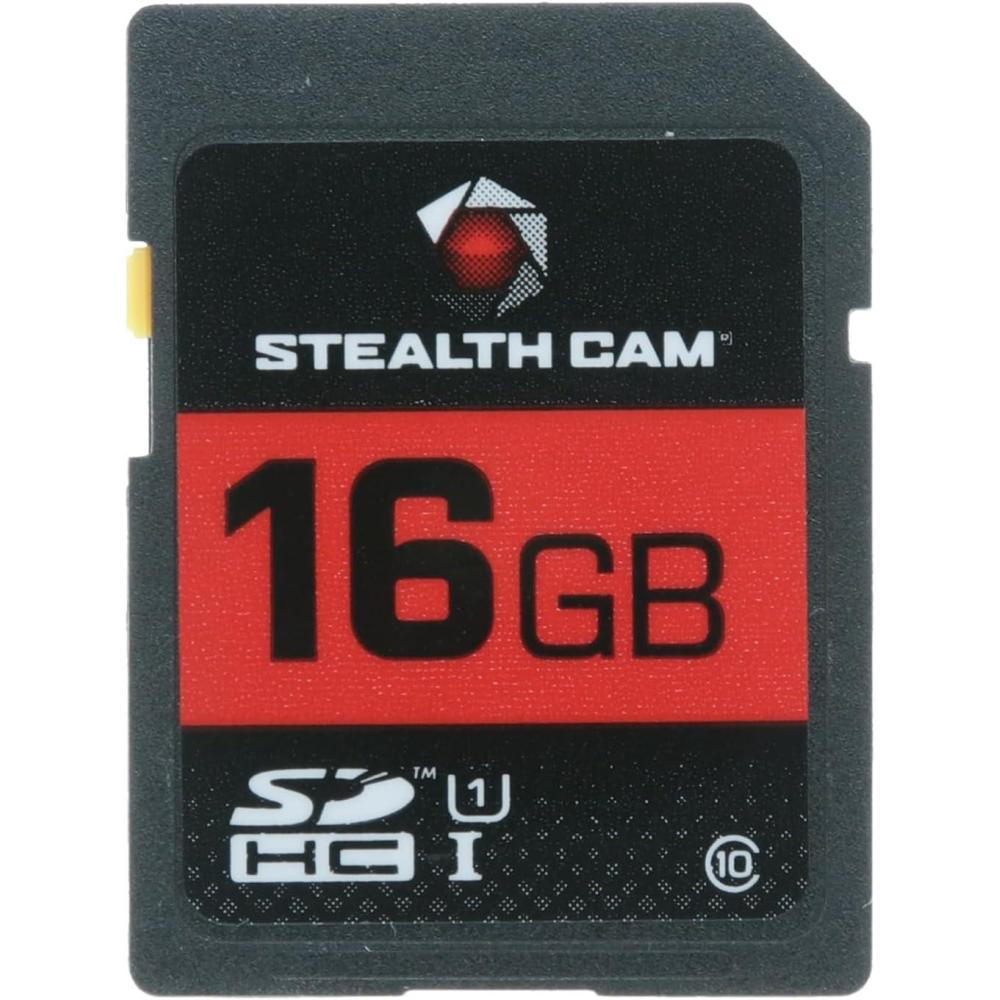 image:imageSTEALTH CAM SD Card HighSpeed Data Transferring Storage Game Trail Hunting Scouting Photo Video Recording Cameras SDHC 16GB SD Memory Card16GB SD Card
