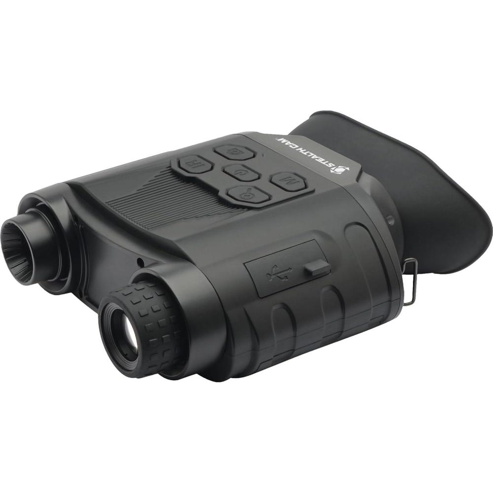 image:imageStealth CAM DNVB F14 InfraRed LED LowLight 13MP Photo amp 640x480 Video Capturing 9X Magnification 440Ft Range Durable Adjustable Digital NV Hunting Binocular