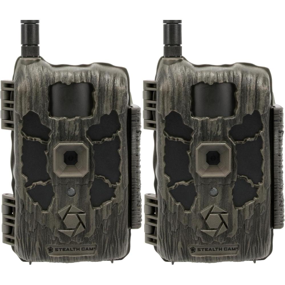 image:imageStealth Cam Deceptor MAX Dual Sim 40MP Photo amp 1440P QHD Video NoGlo LED Hunting Cellular Trail Camera Available on ATampT amp Verizon 2 Pack2 Pack