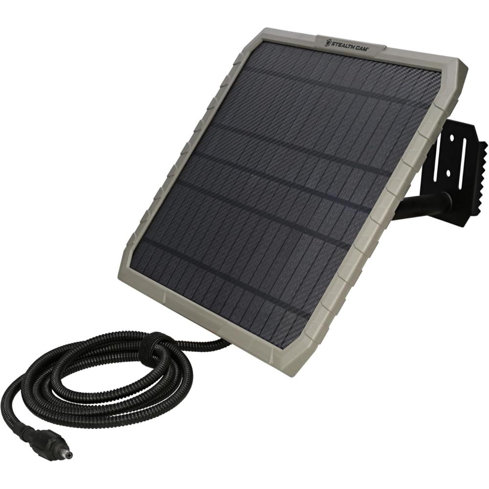 image:imageStealth Cam FieldMax External EX 3000 mAh Solar Battery Pack with 10Inch Solar Panel for Revolver Flashback Deceptor Max and Fusion Max Cellular Trail Cameras10 000 mAh