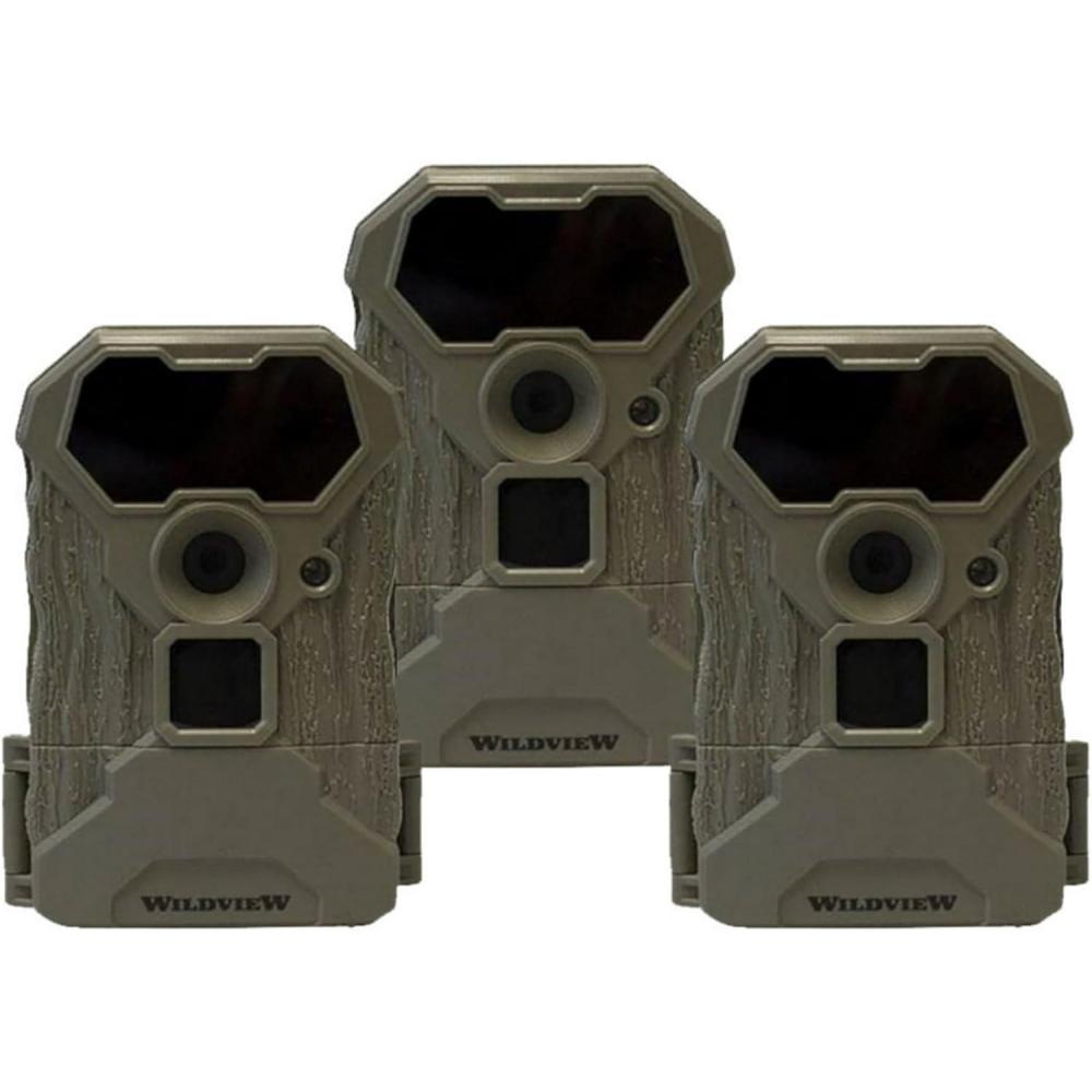 image:imageStealth Cam Wildview 14 Trail Camera 3 PackGray