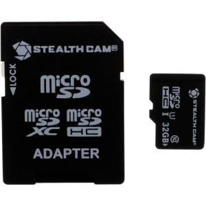 STEALTH CAM SD Card – High-Speed Data Transferring Storage Game Trail Hunting Scouting Photo Video Recording Cameras, SDHC 16GB SD Memory Card(32GB MicroSD Card)