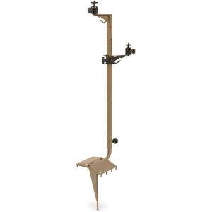 Stealth CAM Adjustable 29″-49″ Expandable Height 1/4″ Tripod Multi-Pivot Stable Rugged Steel Hunting Trail Camera & Solar Pak Battery Mounting Post