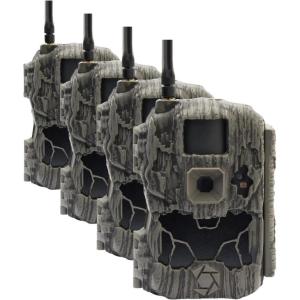 Stealth CAM DS4K 32MP Photo & 4K at 30 FPS Day & Night Video 0.2 Sec Trigger Speed Hunting Game Camera(4 Count)