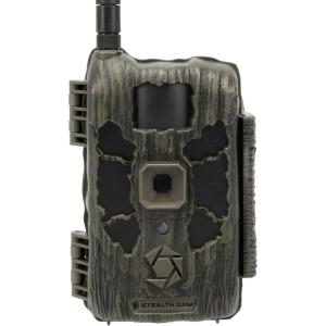 Stealth Cam Deceptor MAX Dual Sim 40MP Photo & 1440P QHD Video No-Glo LED Hunting Cellular Trail Camera, Available on AT&T & Verizon – 2 Pack(Single)