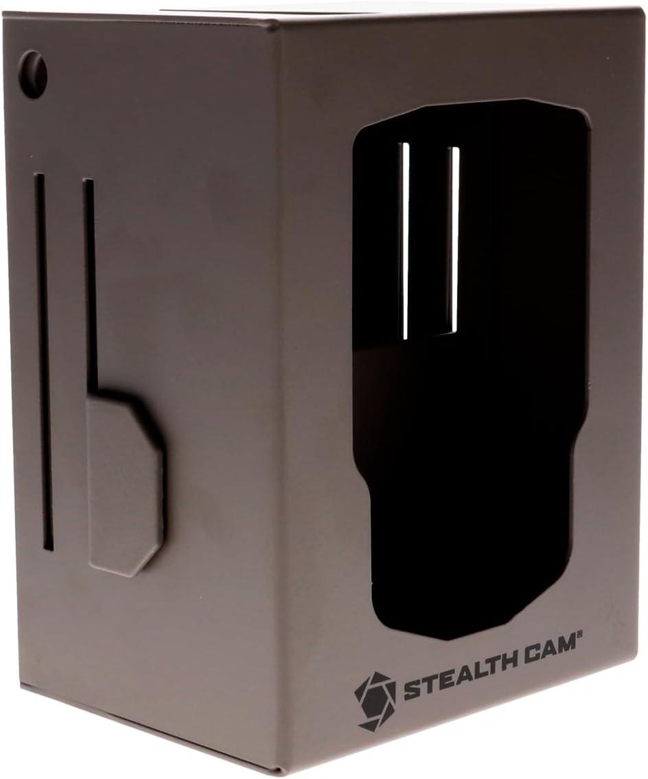 image:imageStealth CAM SecurityBear Box Durable Mountable WeatherResistant AntiTheft Wildlife Surveillance Game Hunting Trail Camera Protective HeavyDuty Metal BoxBrown