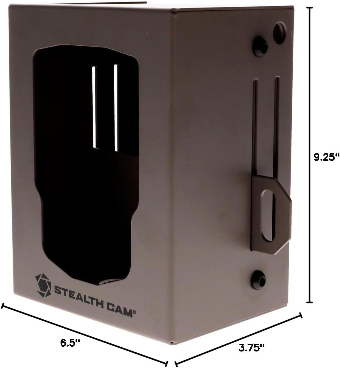 image:imageStealth CAM SecurityBear Box Durable Mountable WeatherResistant AntiTheft Wildlife Surveillance Game Hunting Trail Camera Protective HeavyDuty Metal BoxBrown