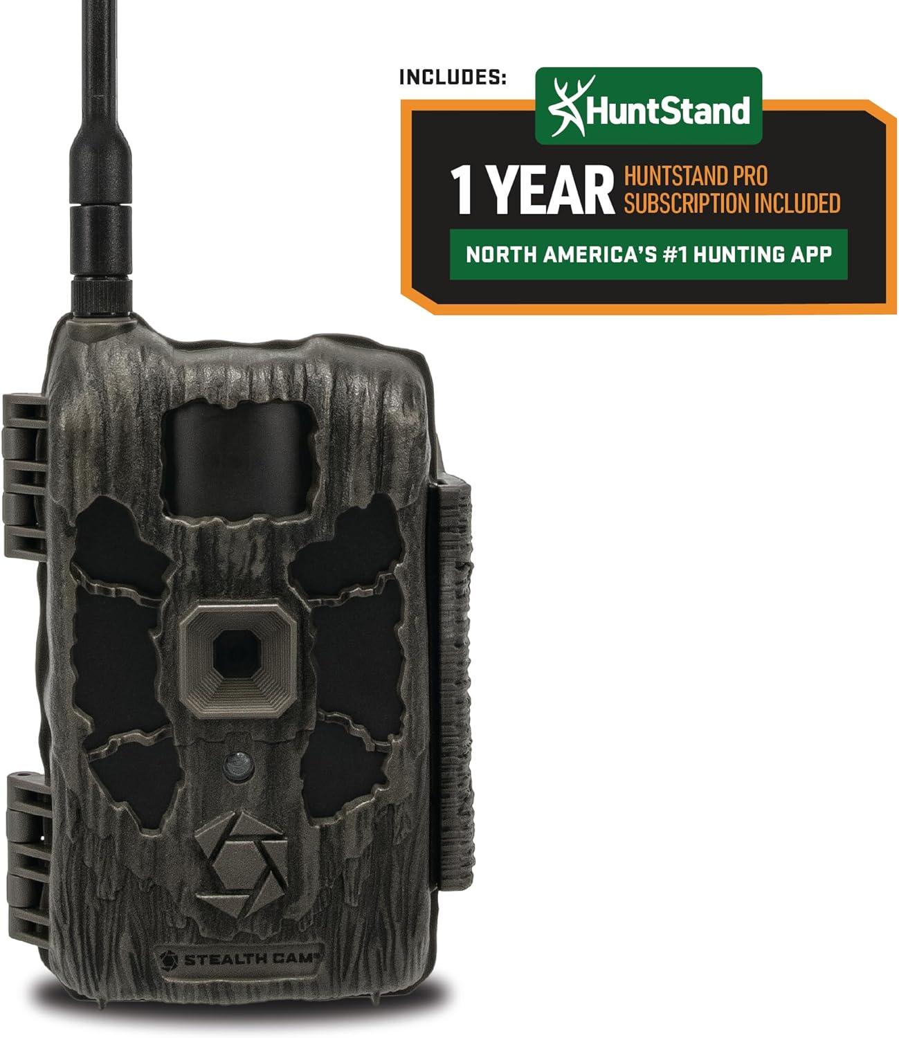 image:imageStealth Cam Deceptor MAX 30 Cellular Trail Camera 50MP Photos 1440P Video 03s Trigger 100 ft Range 940nm No Glow DualCore AI Live On Demand GPS 16GB Memory