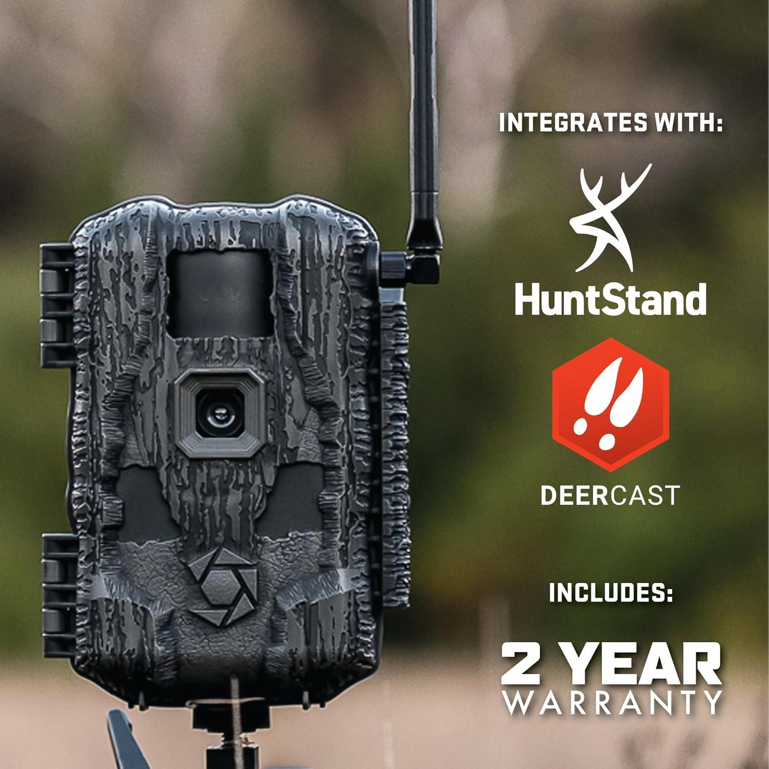 image:imageStealth Cam Fusion MAX 30 Cellular Trail Camera ATampT amp Verizon Auto Connect 1080P Video wAudio 100 ft Detection 04s Trigger 32GB Memory 16AA Battery Command App