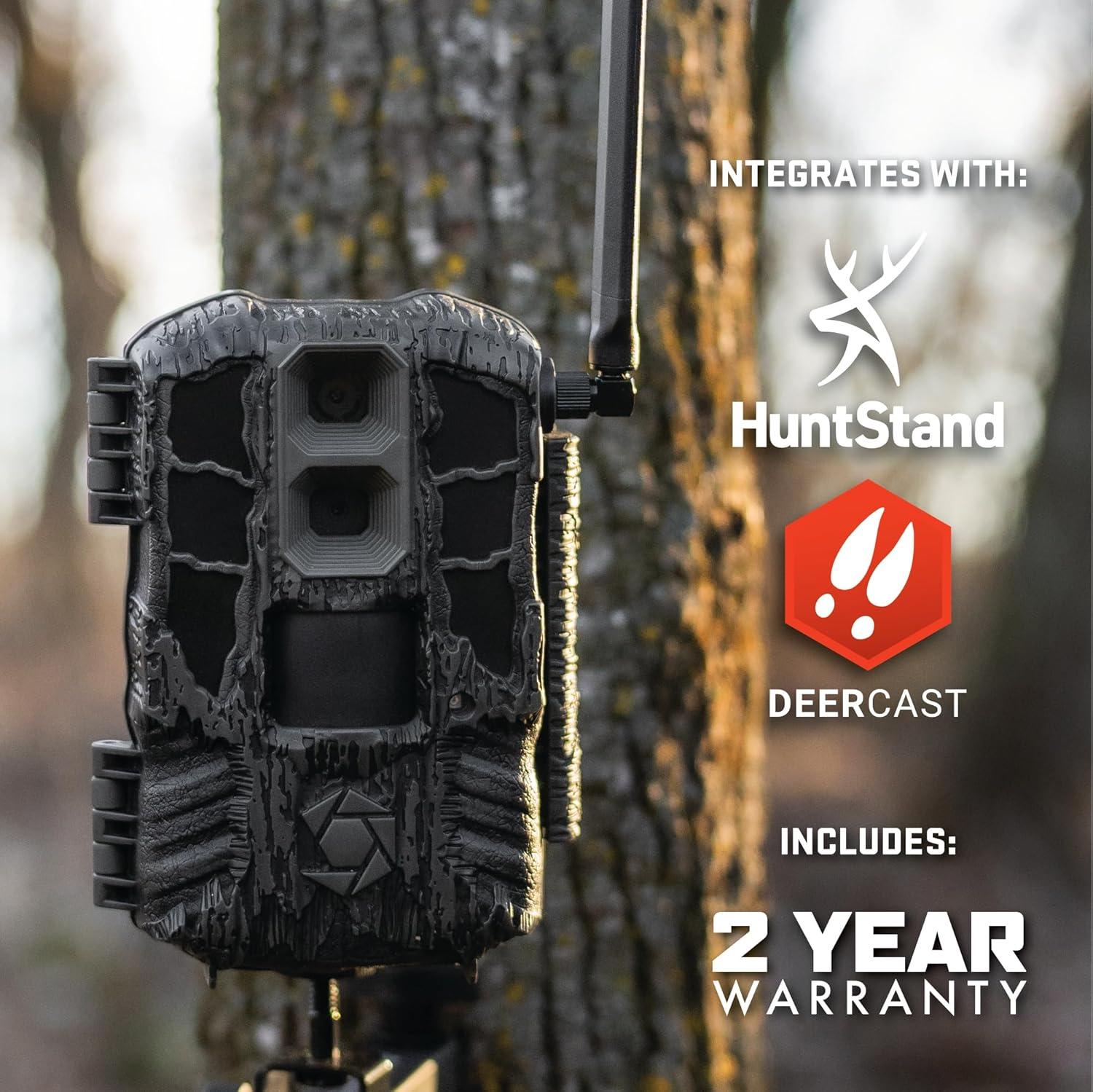 image:imageStealth Cam Spectre 4K Pro DualCore Cellular Trail Camera 56MP Photos 4K Ultra HD Video wAudio AI Detection wRack Alert PIR Zone Control Dual Image Sensors 32GB Memory Command App