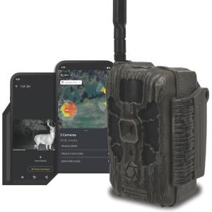Stealth Cam Deceptor™ MAX 3.0 Cellular Trail Camera – 50MP Photos – 1440P Video – 0.3s Trigger – 100 ft Range – 940nm No Glow – Dual-Core AI – Live On Demand – GPS – 16GB Memory